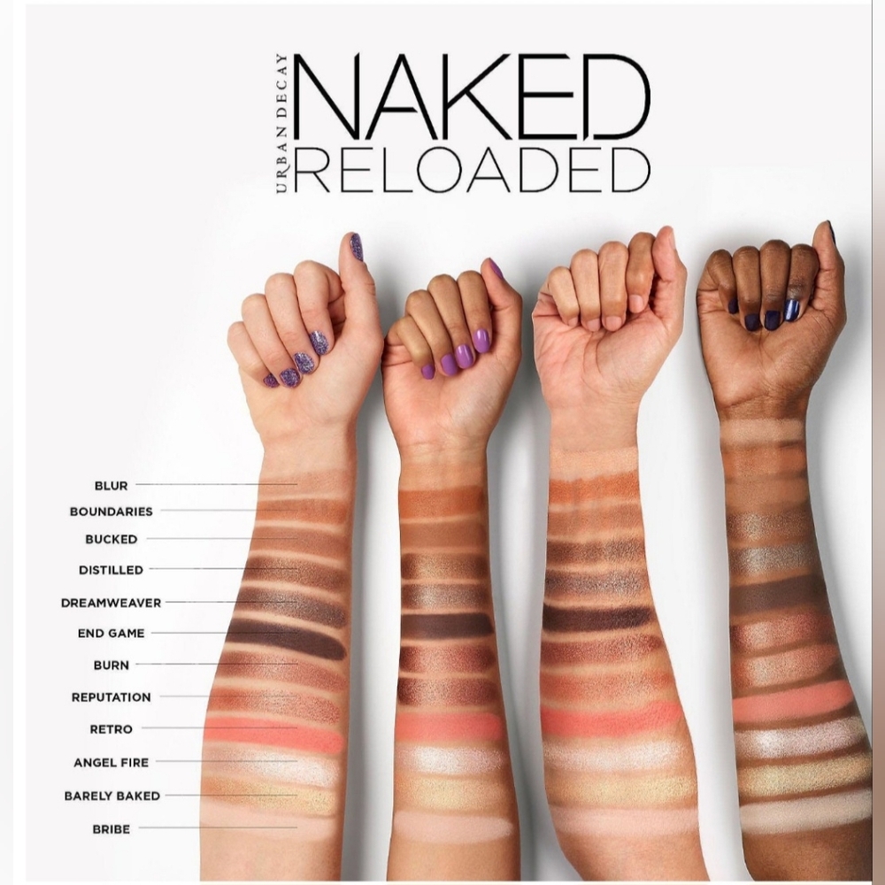 Urban Decay Naked Reloaded Eyeshadow Palette - Warm and Neutral Tones - Picture 2 of 8